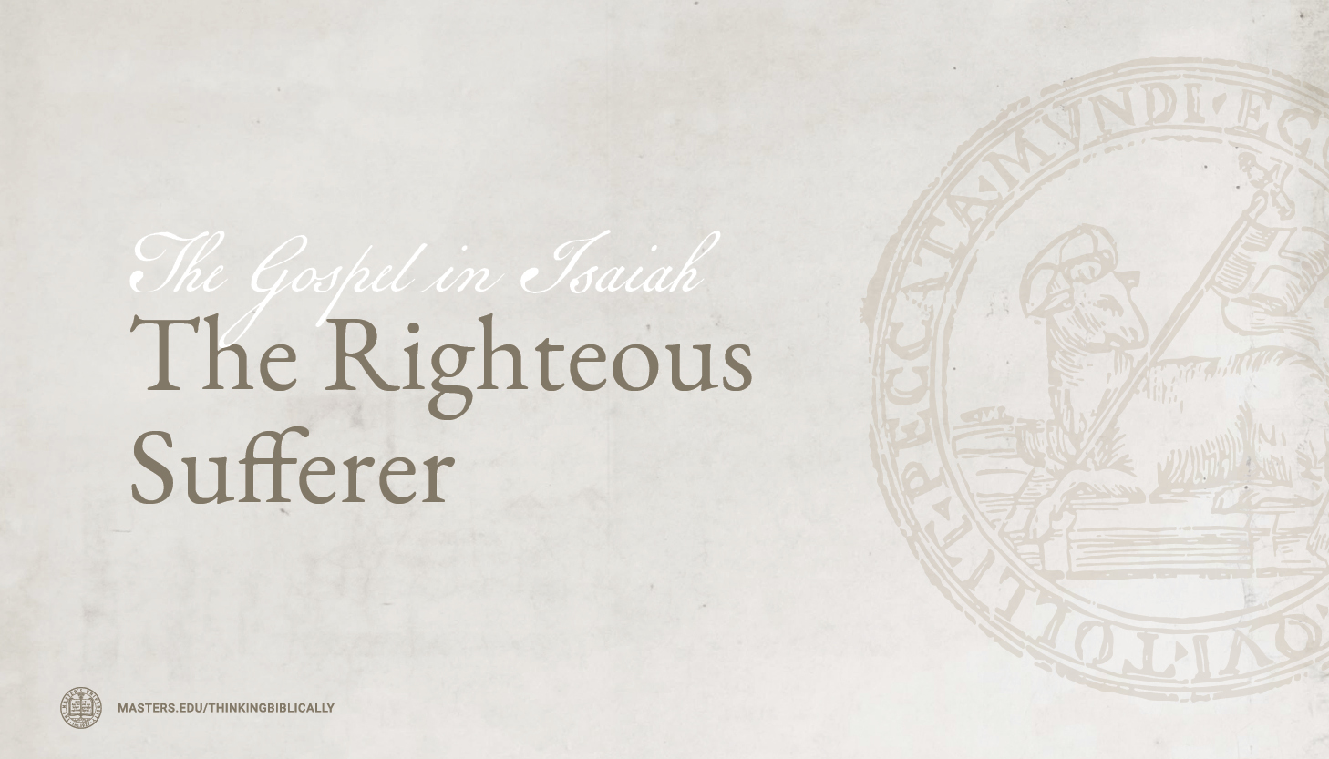 The Righteous Sufferer