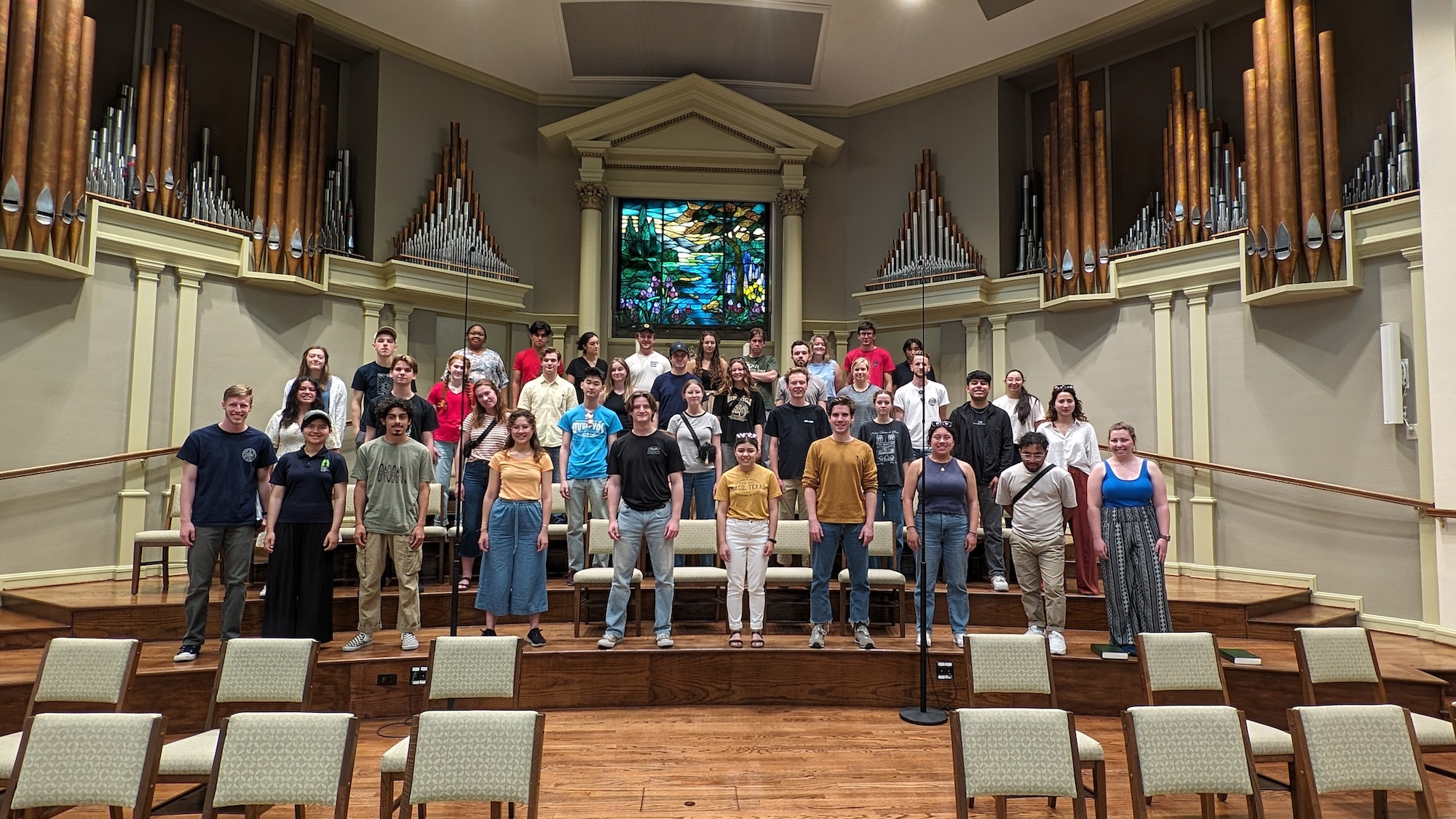 TMU School of Music Sends the Chorale on Tour of Texas