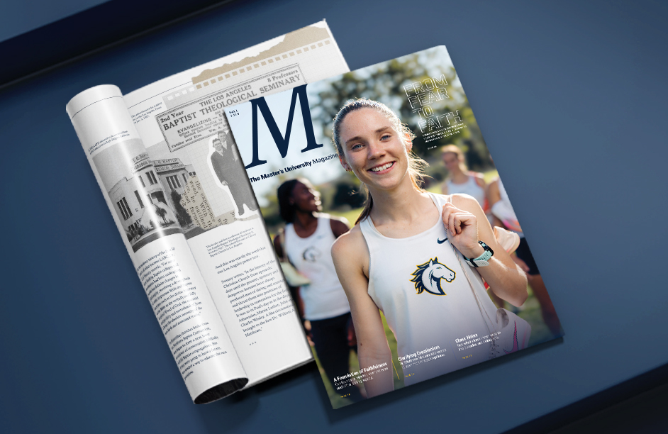 Fall Magazine Highlights TMU’s Founding, Star Runner’s Faith